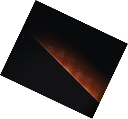 orange diagonal streak